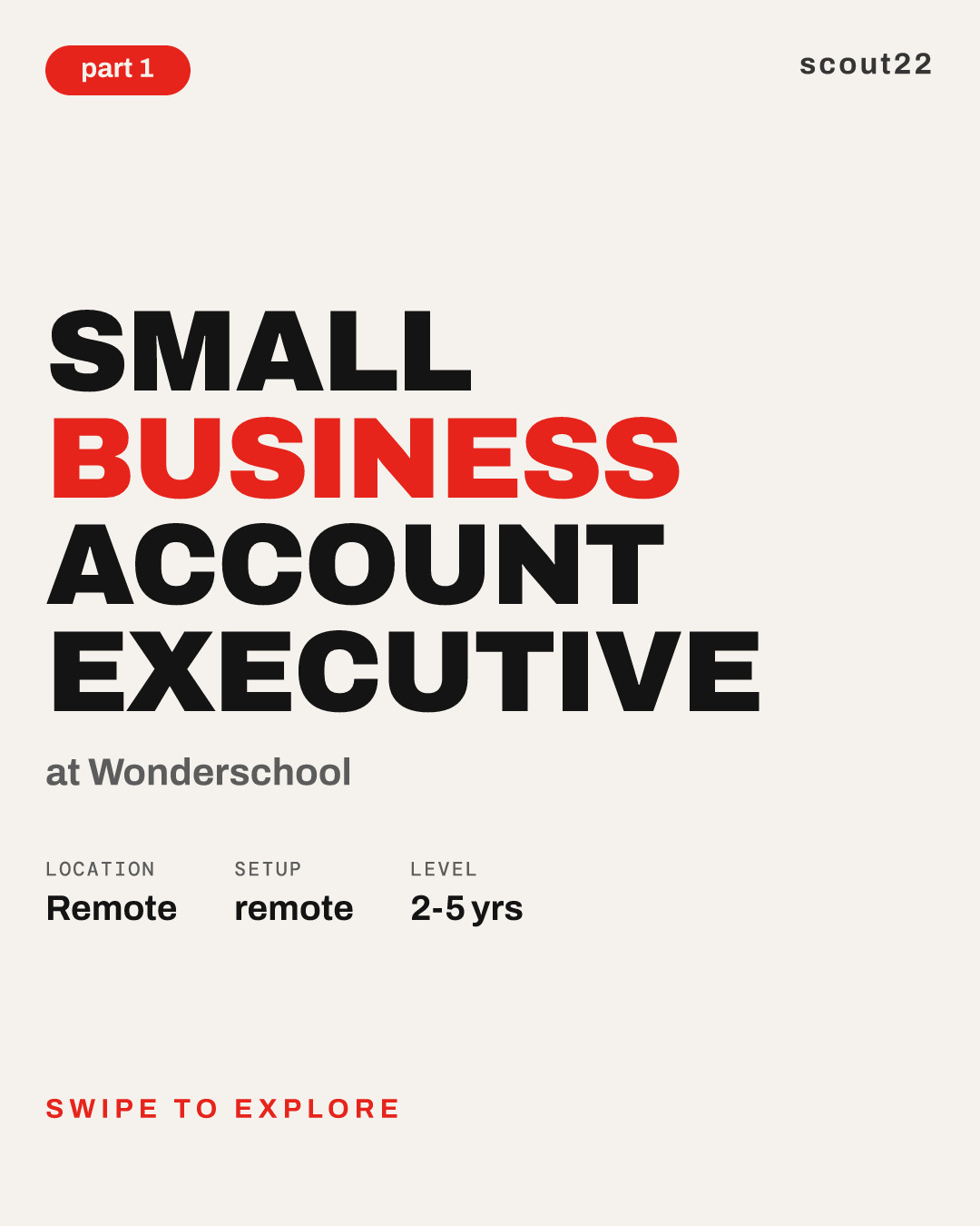 Small Business Account Executive at Wonderschool