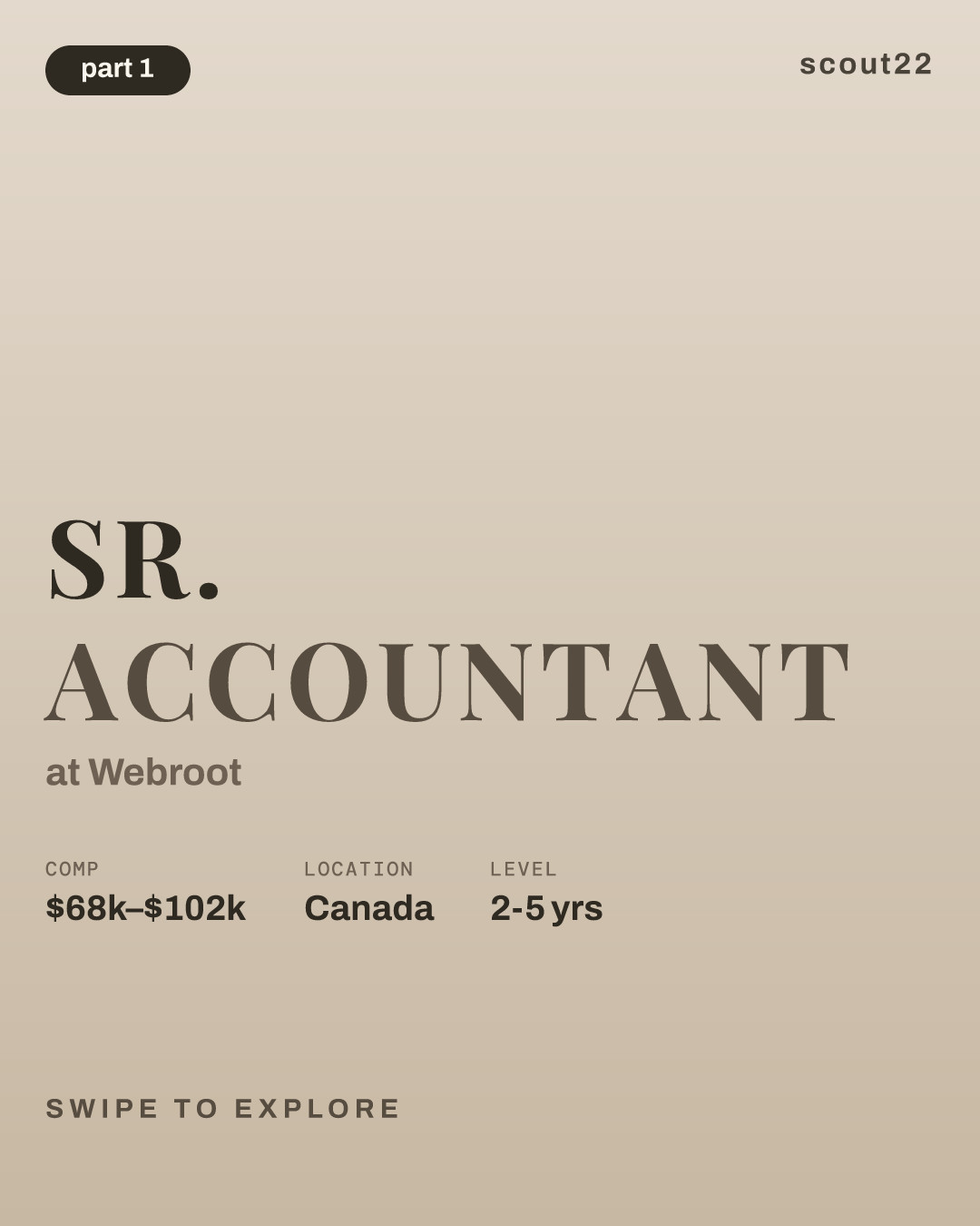 Sr. Accountant at Webroot