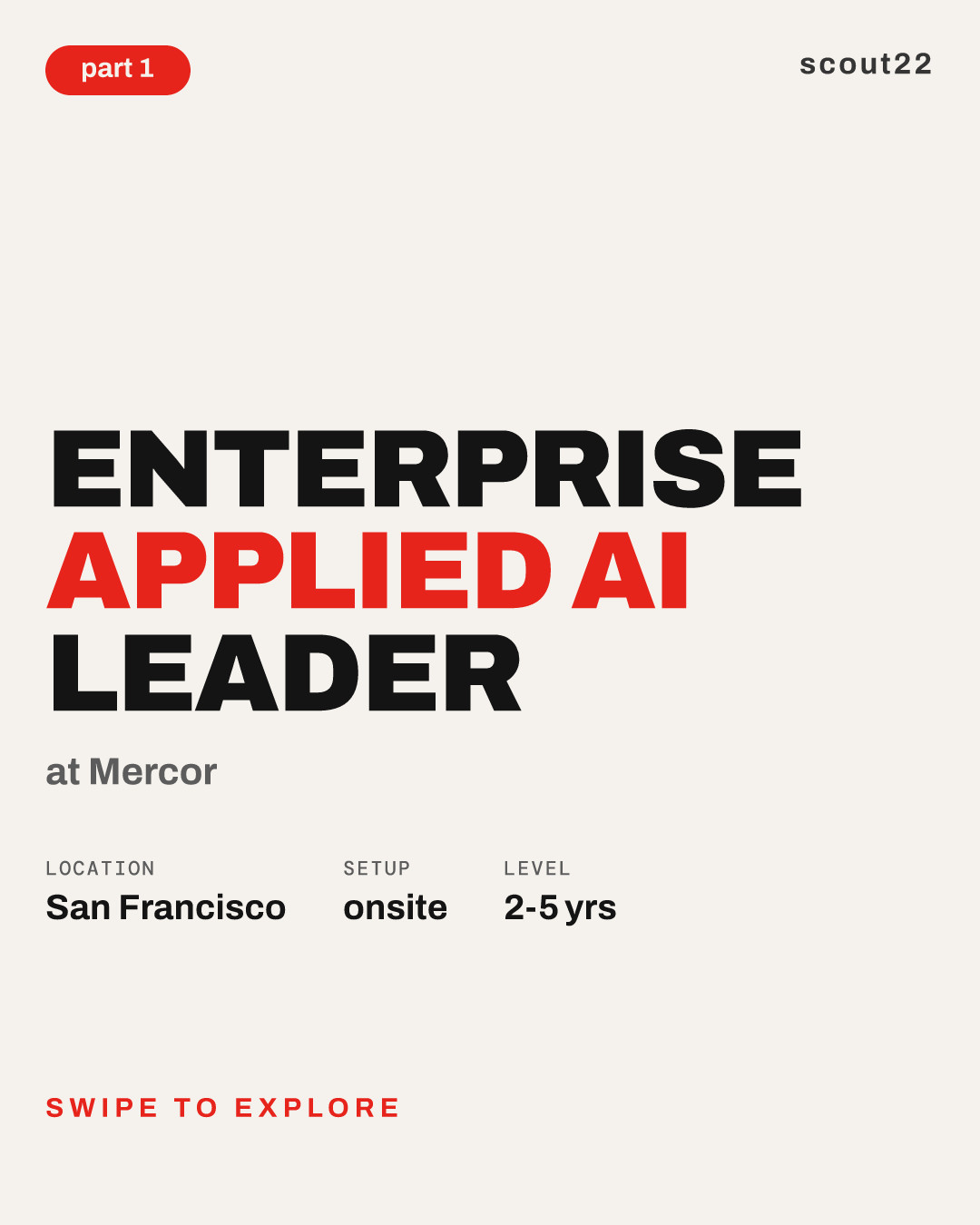 Enterprise Applied AI Leader at Mercor