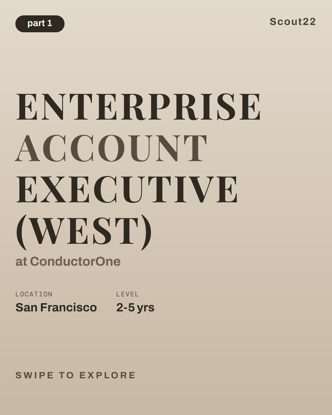 Enterprise Account Executive (West) at ConductorOne