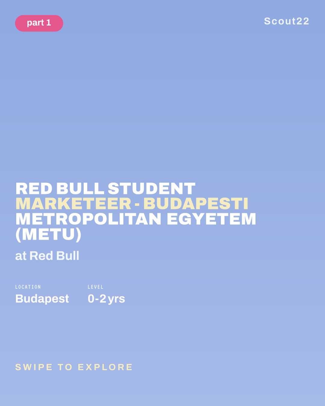 Red Bull Student Marketeer - Budapesti Metropolitan Egyetem (METU) at Red Bull