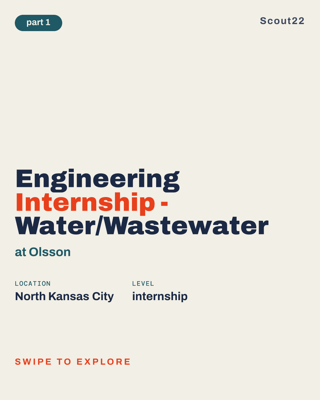 Engineering Internship - Water/Wastewater at Olsson