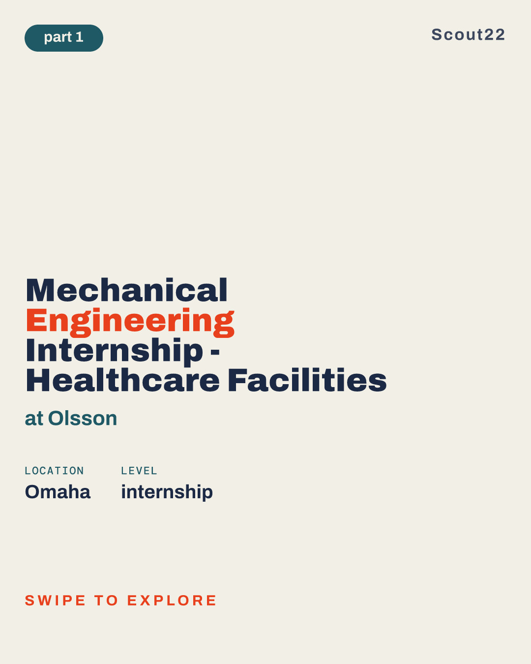 Mechanical Engineering Internship - Healthcare Facilities at Olsson