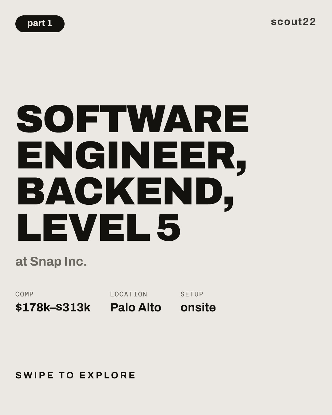Software Engineer, Backend, Level 5 at Snap Inc.
