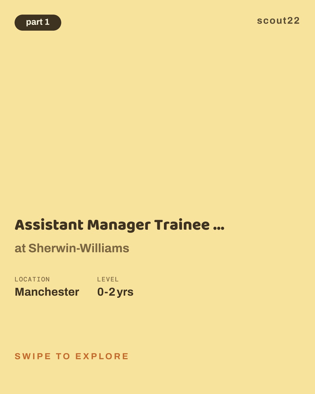 Assistant Manager Trainee - Store 705316 at Sherwin-Williams
