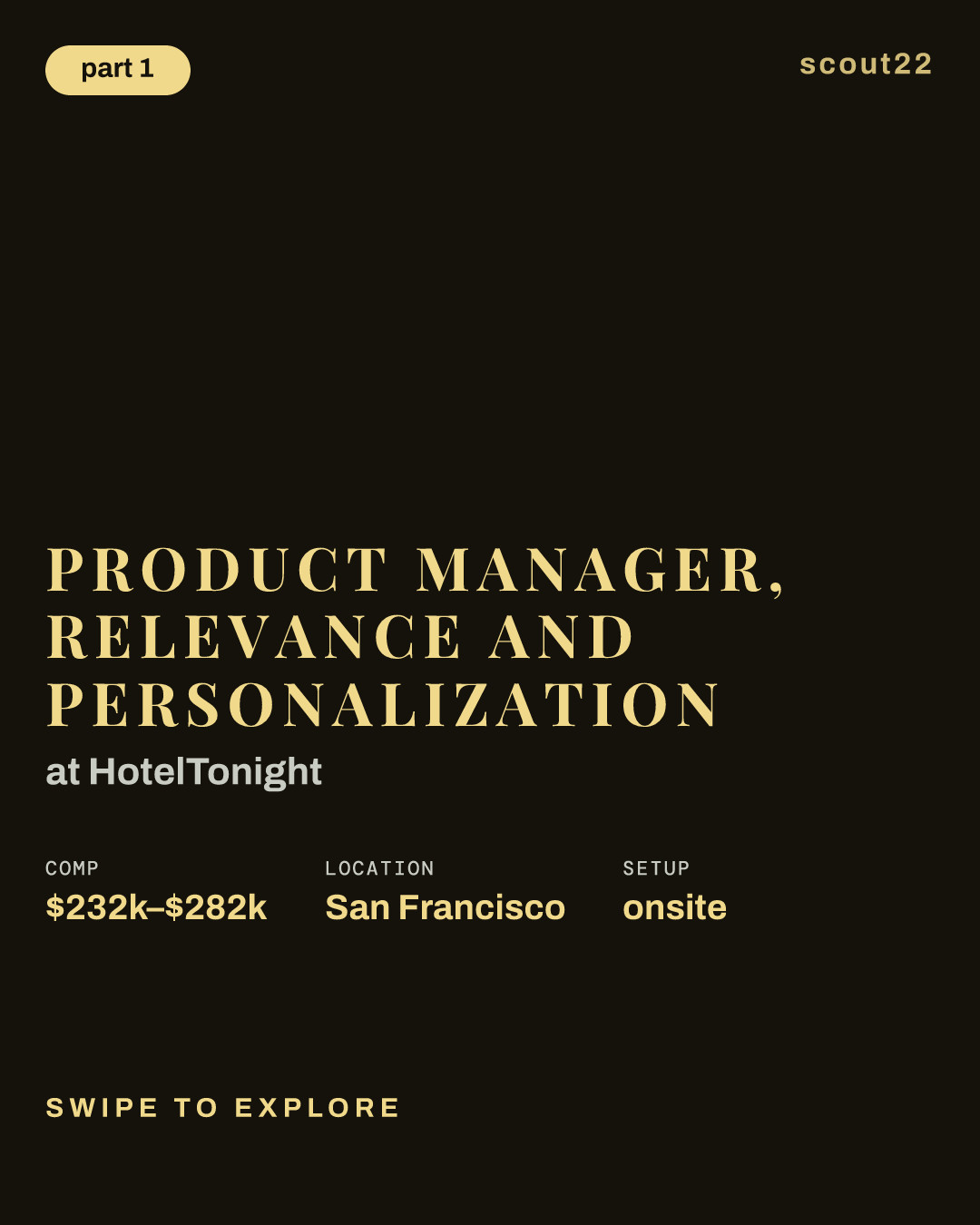 Product Manager, Relevance and Personalization at HotelTonight