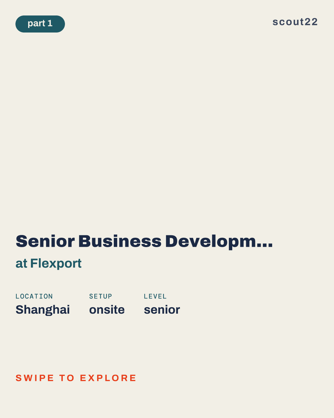 Senior Business Development Manager, Omnichannel at Flexport
