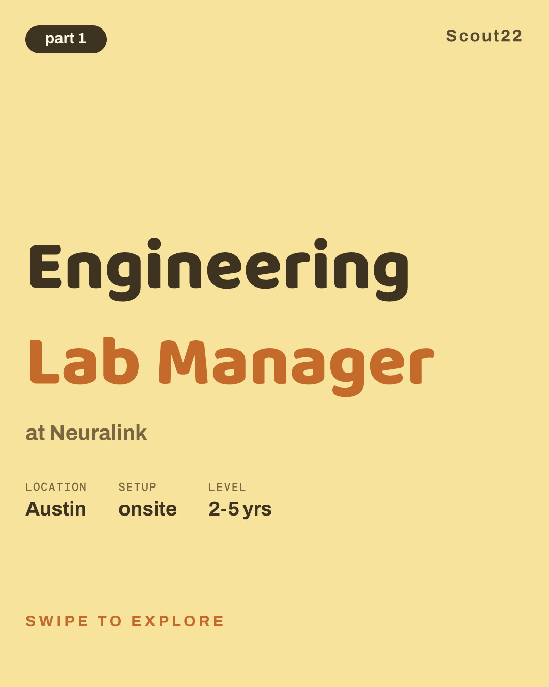 Engineering Lab Manager at Neuralink