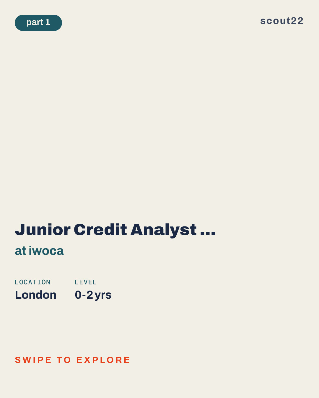 Junior Credit Analyst - German Speaking at iwoca