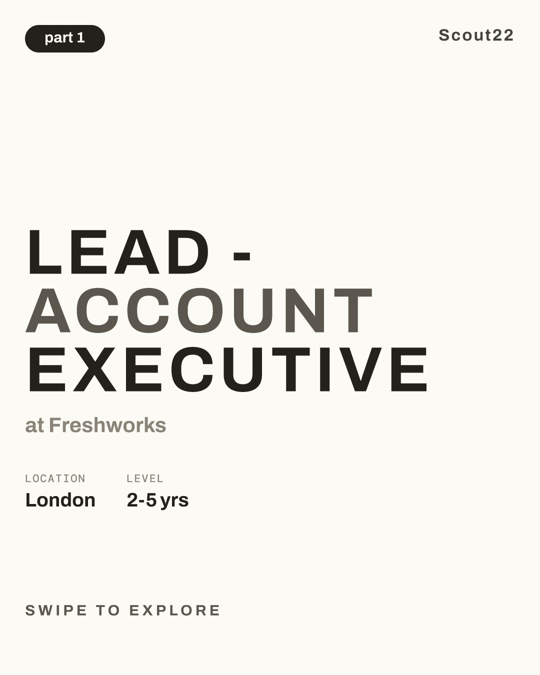 Lead - Account Executive at Freshworks