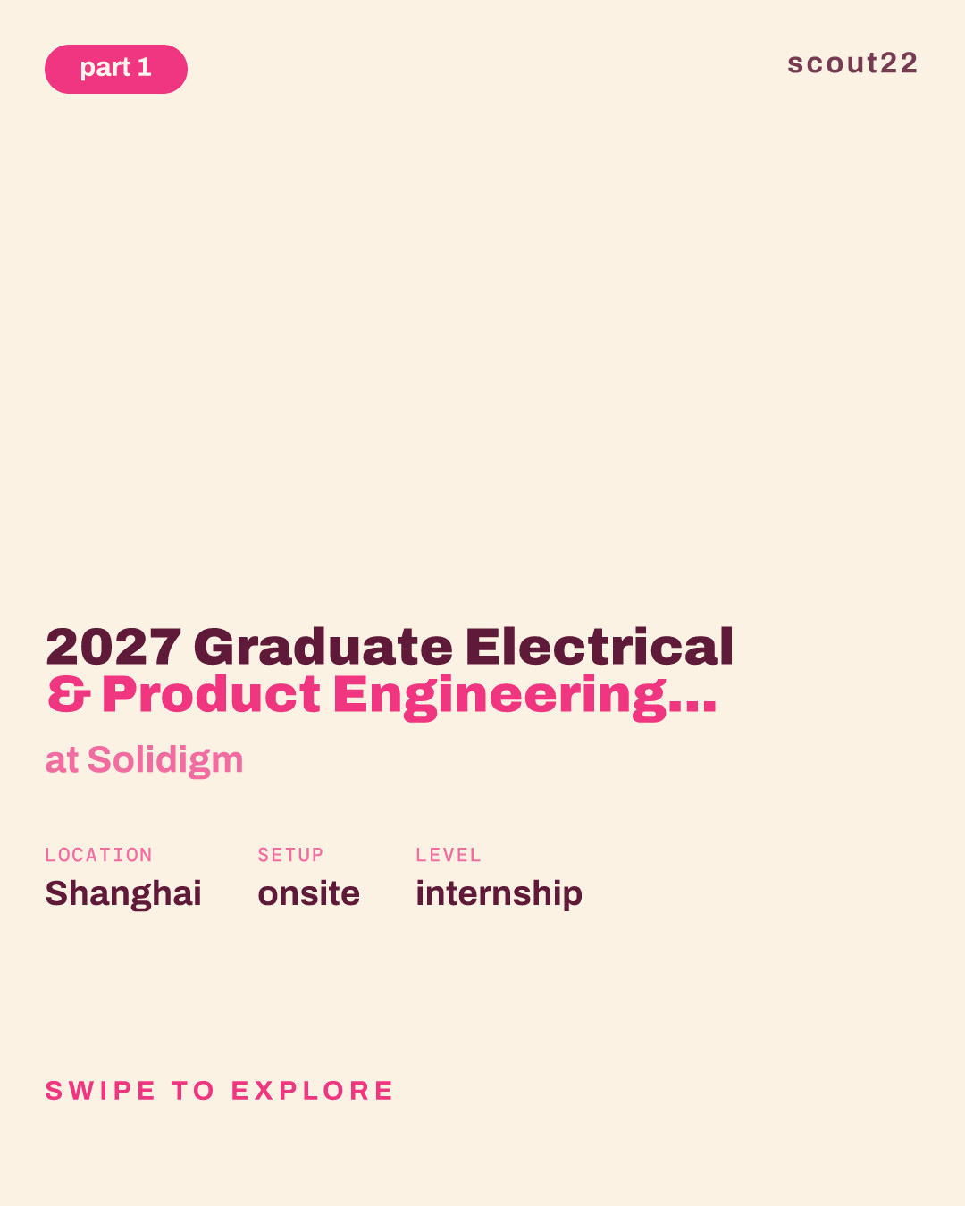 2027 Graduate Electrical & Product Engineering Internships – China at Solidigm