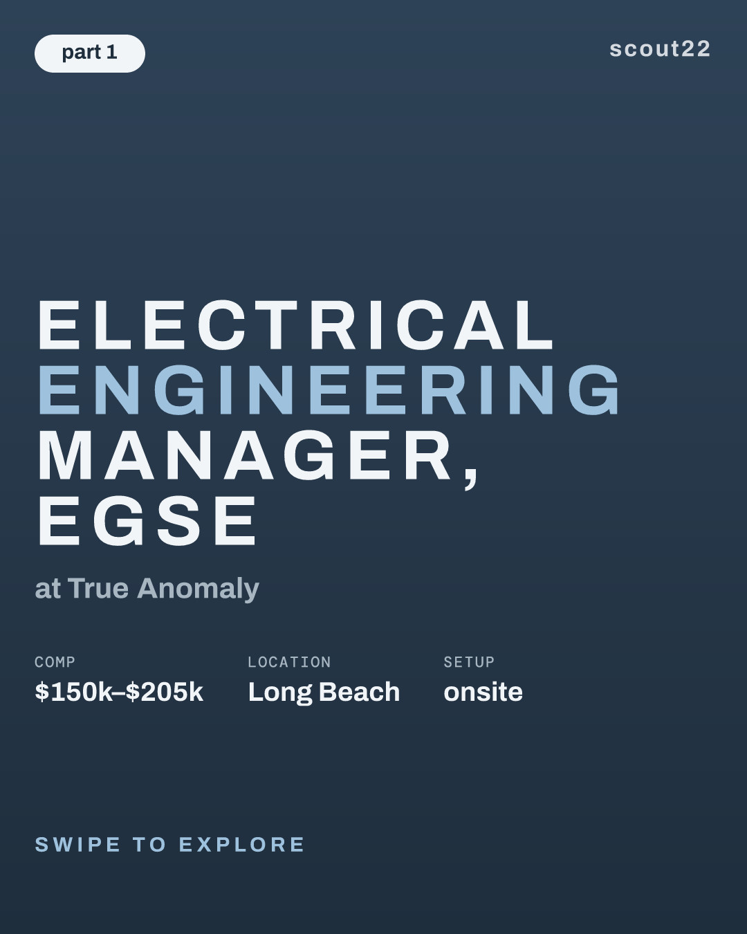 Electrical Engineering Manager, eGSE at True Anomaly