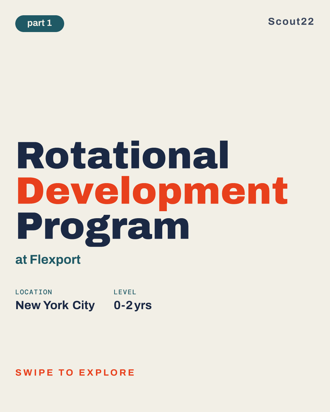 Rotational Development Program at Flexport