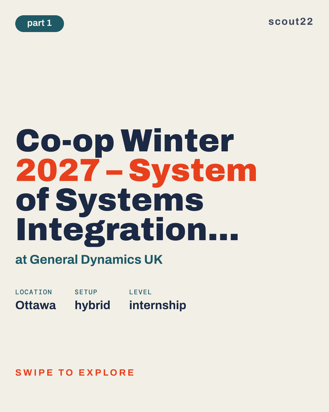 Co-op Winter 2027 – System of Systems Integration, Verification and Validation – 4-8 months at General Dynamics UK