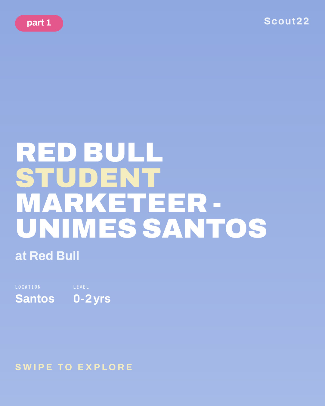 Red Bull Student Marketeer  - UNIMES Santos at Red Bull