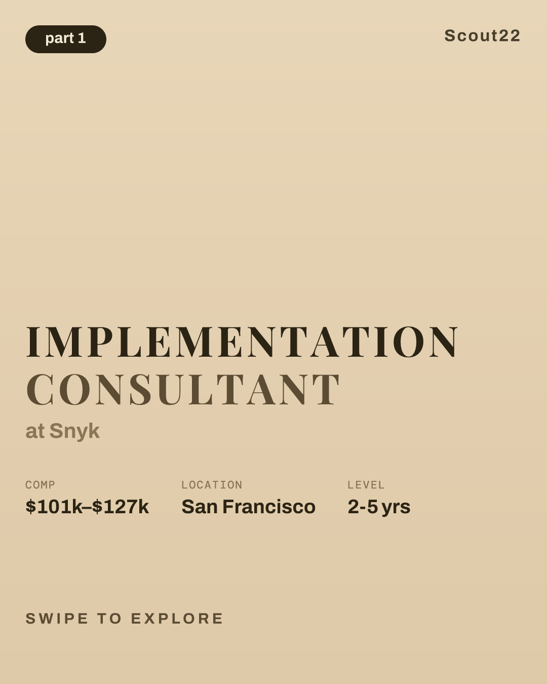 Implementation Consultant at Snyk
