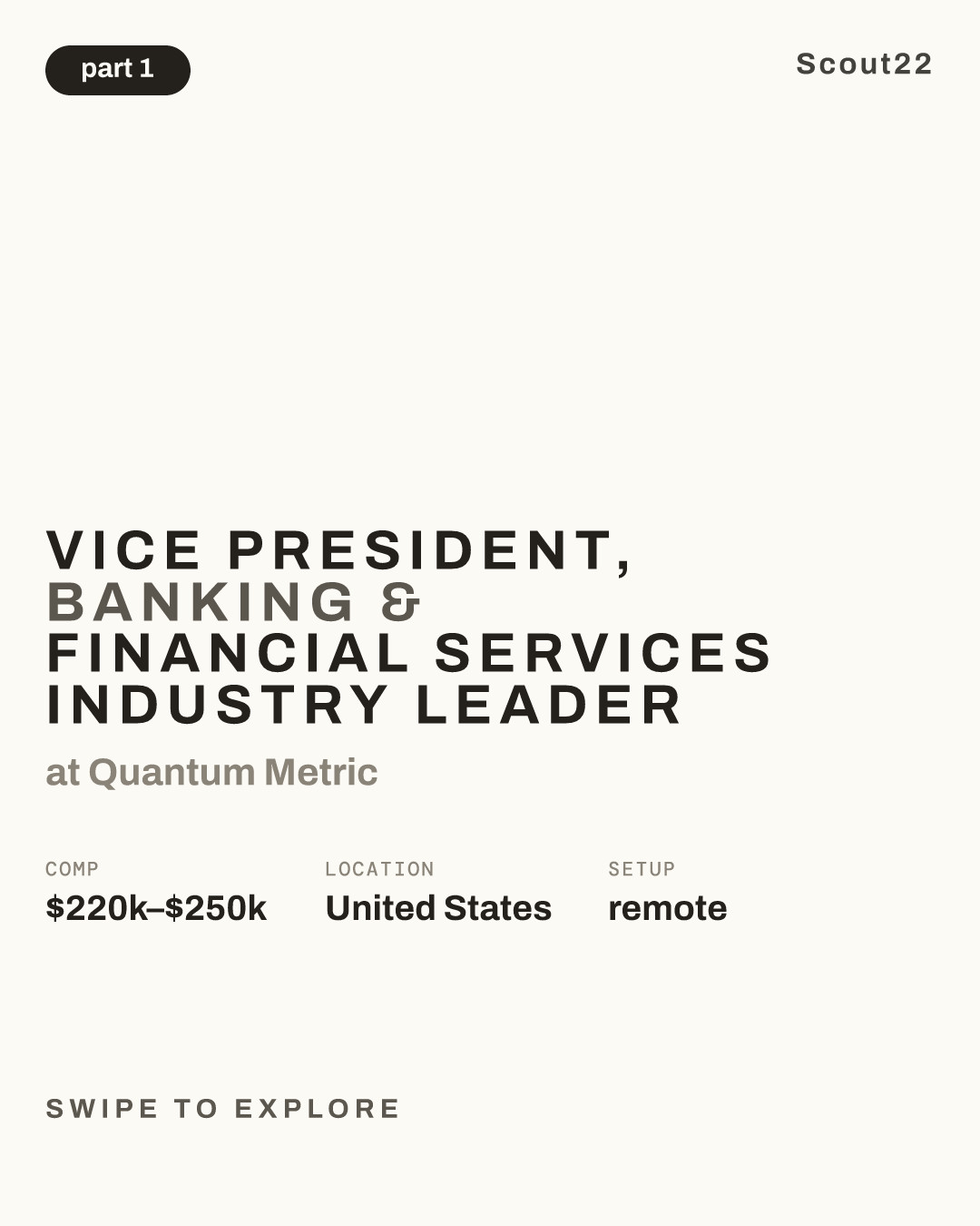 Vice President, Banking & Financial Services Industry Leader at Quantum Metric