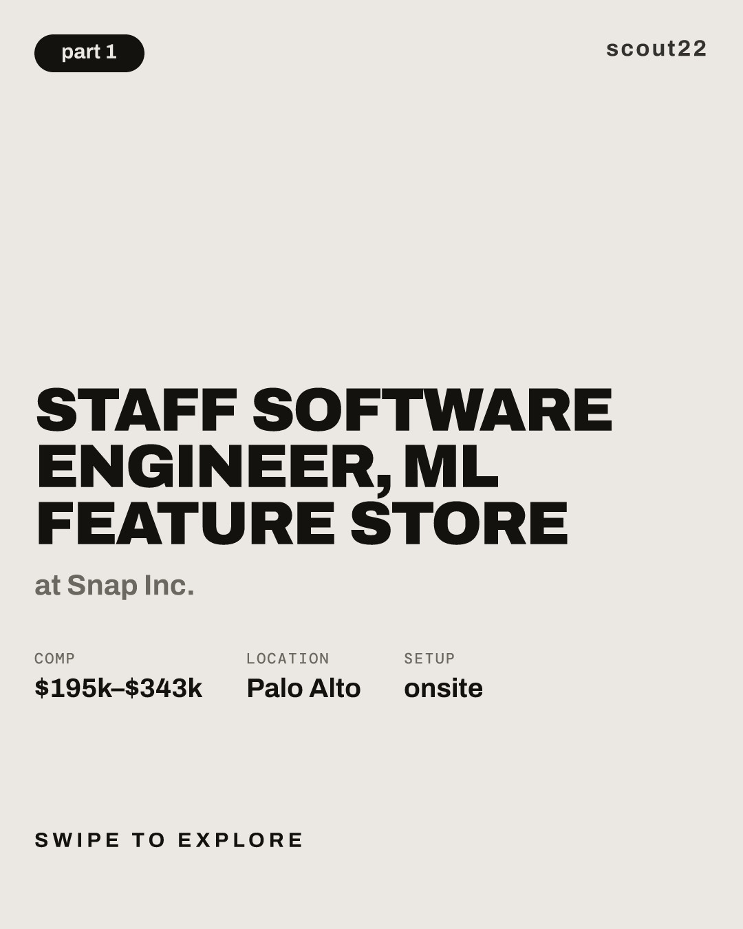 Staff Software Engineer, ML Feature Store at Snap Inc.