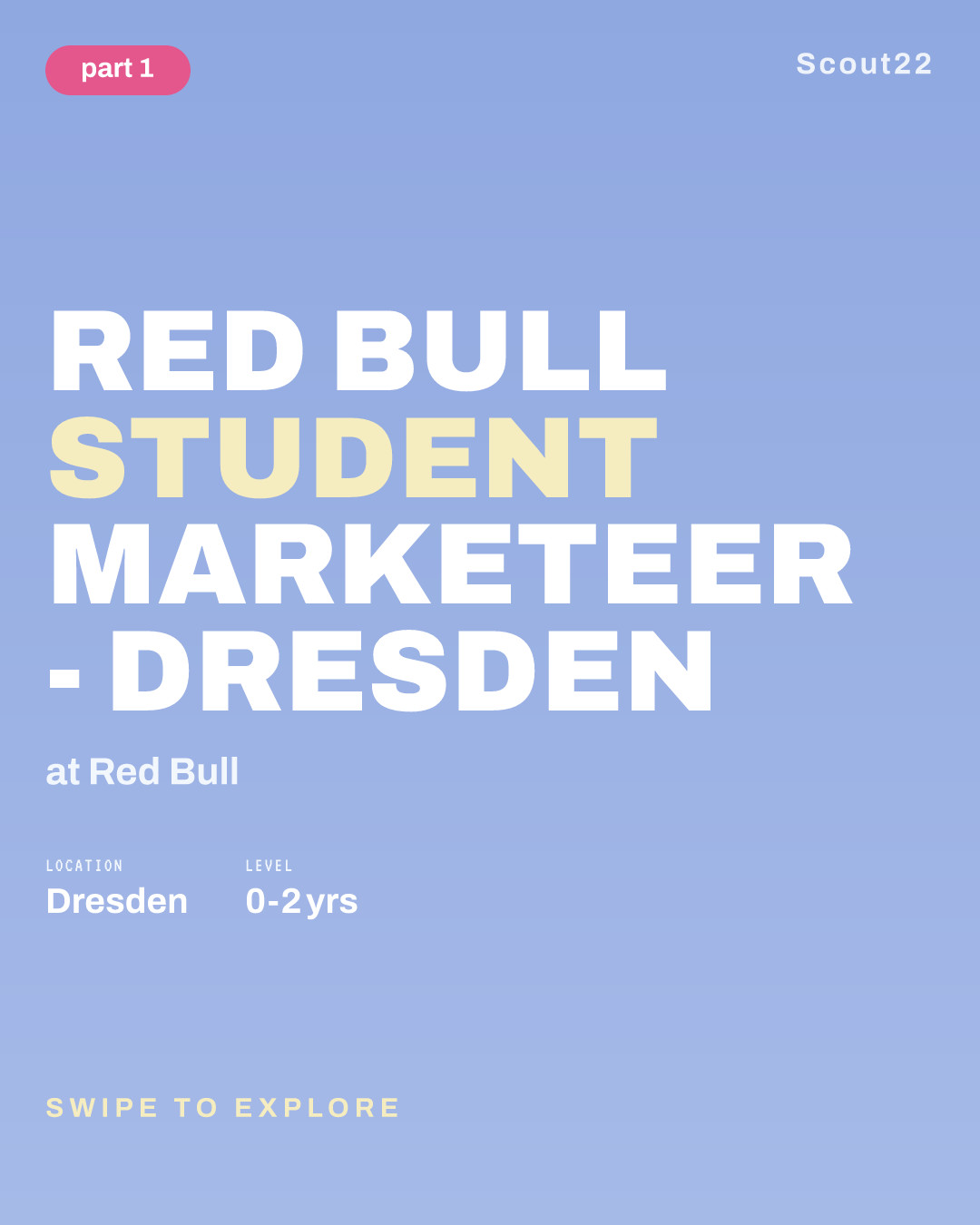 Red Bull Student Marketeer - Dresden at Red Bull