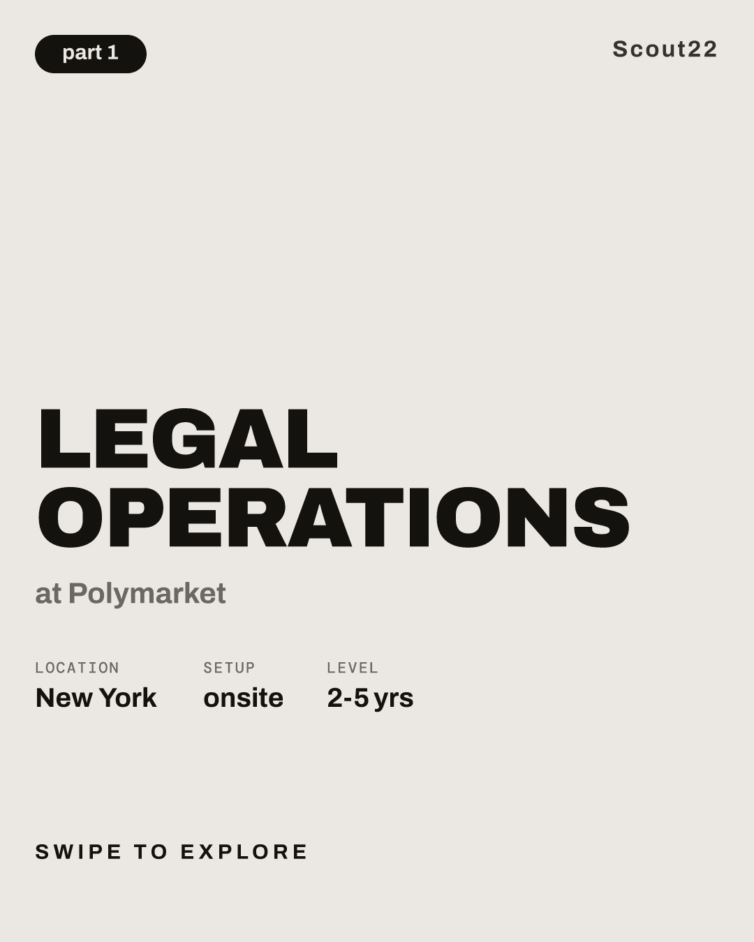 Legal Operations at Polymarket