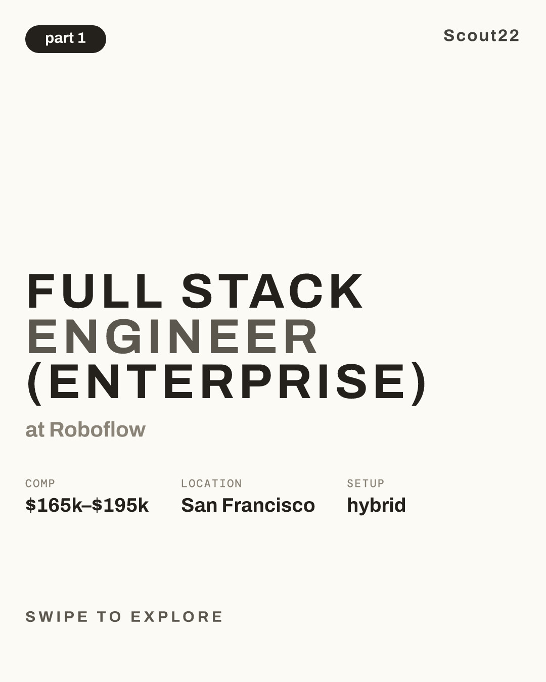 Full Stack Engineer (Enterprise) at Roboflow