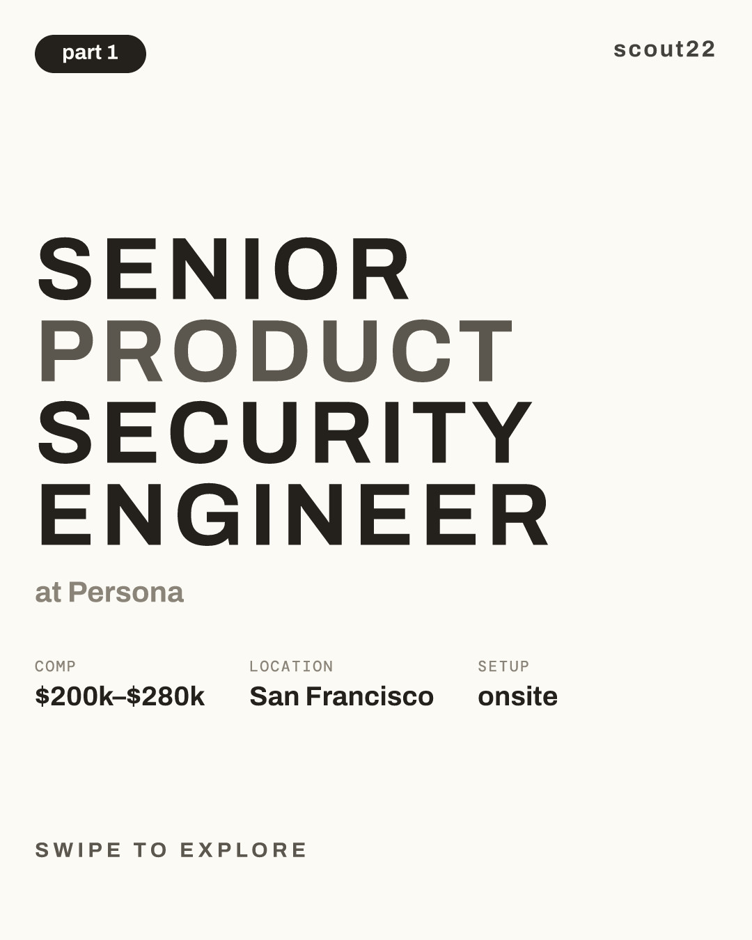 Senior Product Security Engineer at Persona