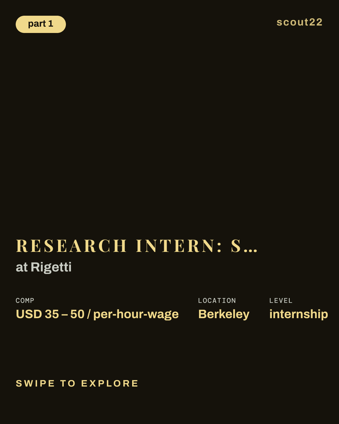 Research Intern: Scalable Fabrication of Superconducting Quantum Devices at Rigetti