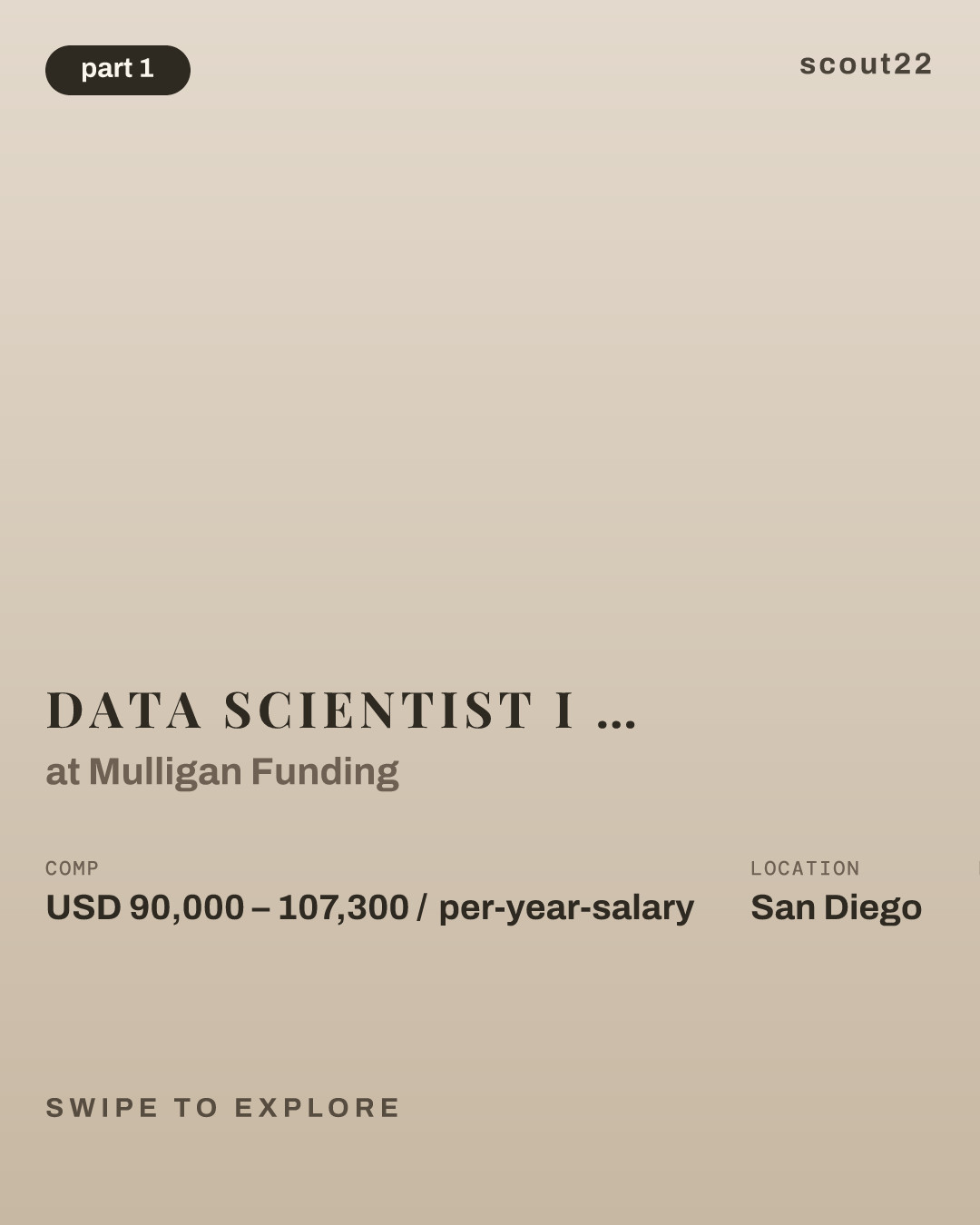 Data Scientist I - Full Stack Management Trainee at Mulligan Funding