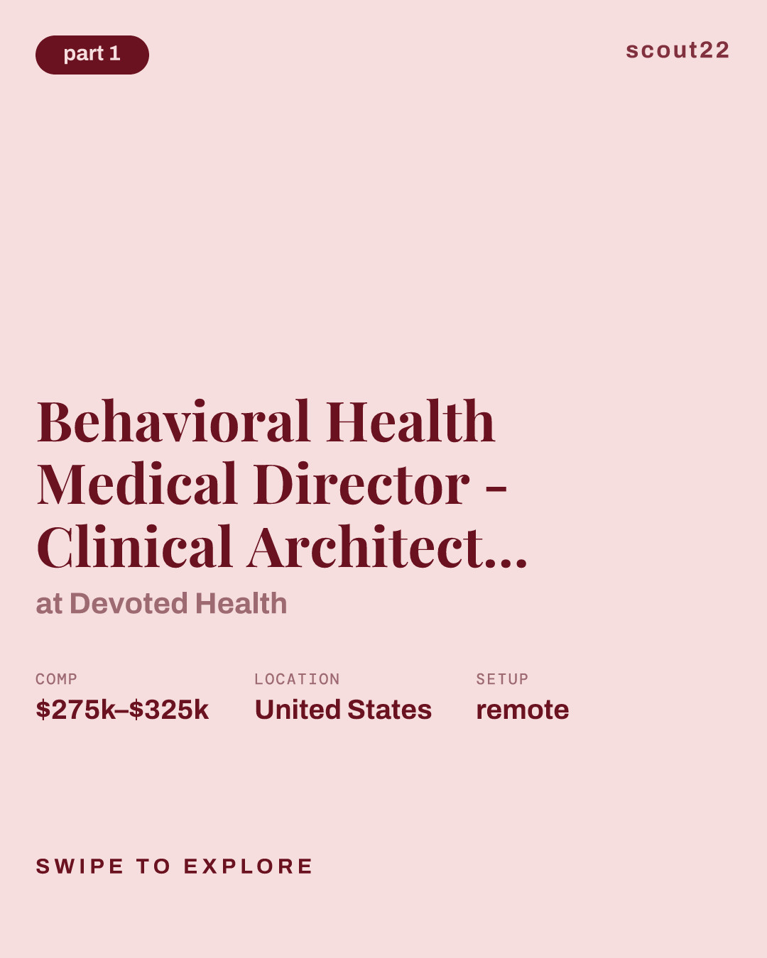 Behavioral Health Medical Director - Clinical Architect (Virtual Primary Care) at Devoted Health