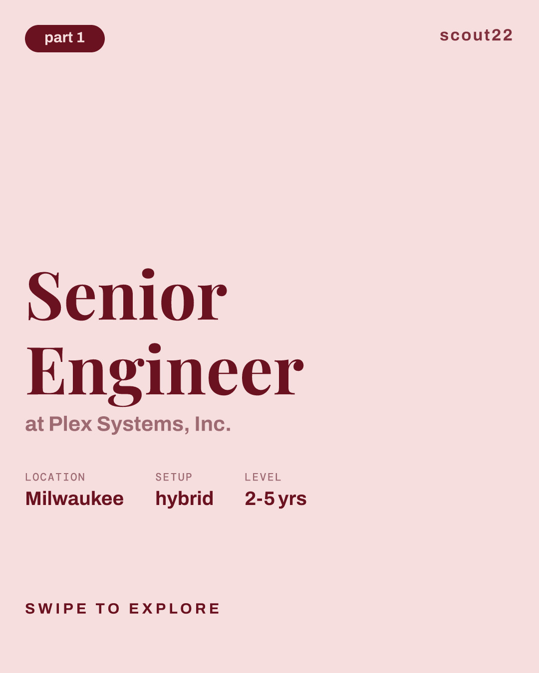 Senior Engineer at Plex Systems, Inc.