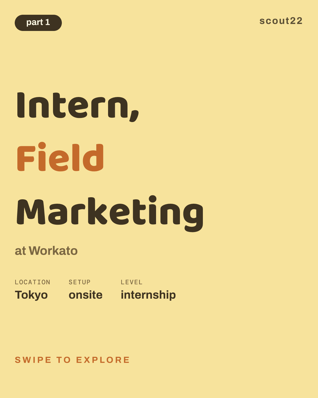 Intern, Field Marketing at Workato