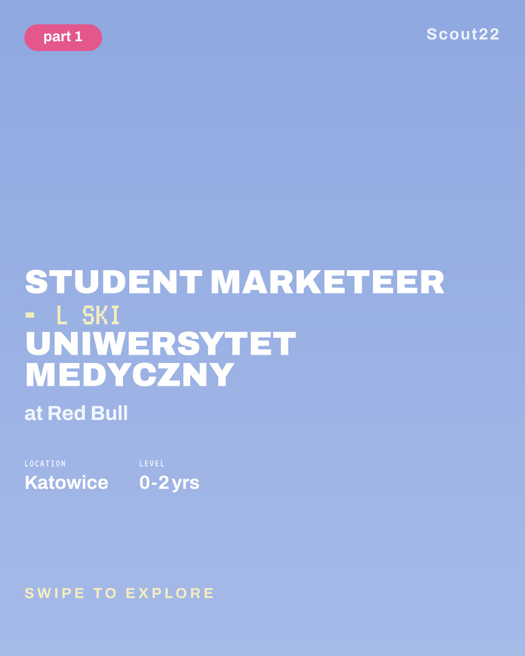 Student Marketeer -  Śląski Uniwersytet Medyczny at Red Bull