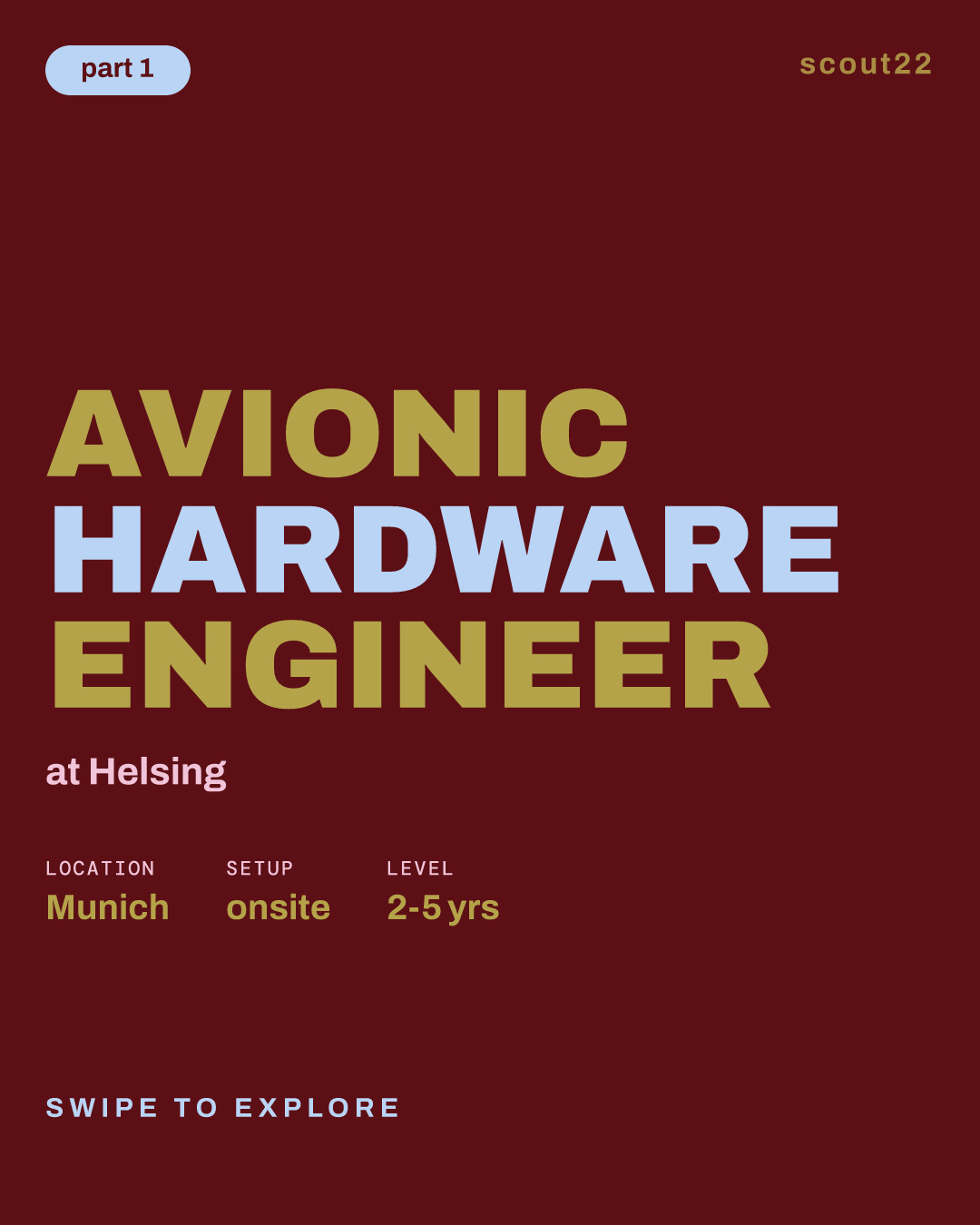 Avionic Hardware Engineer at Helsing