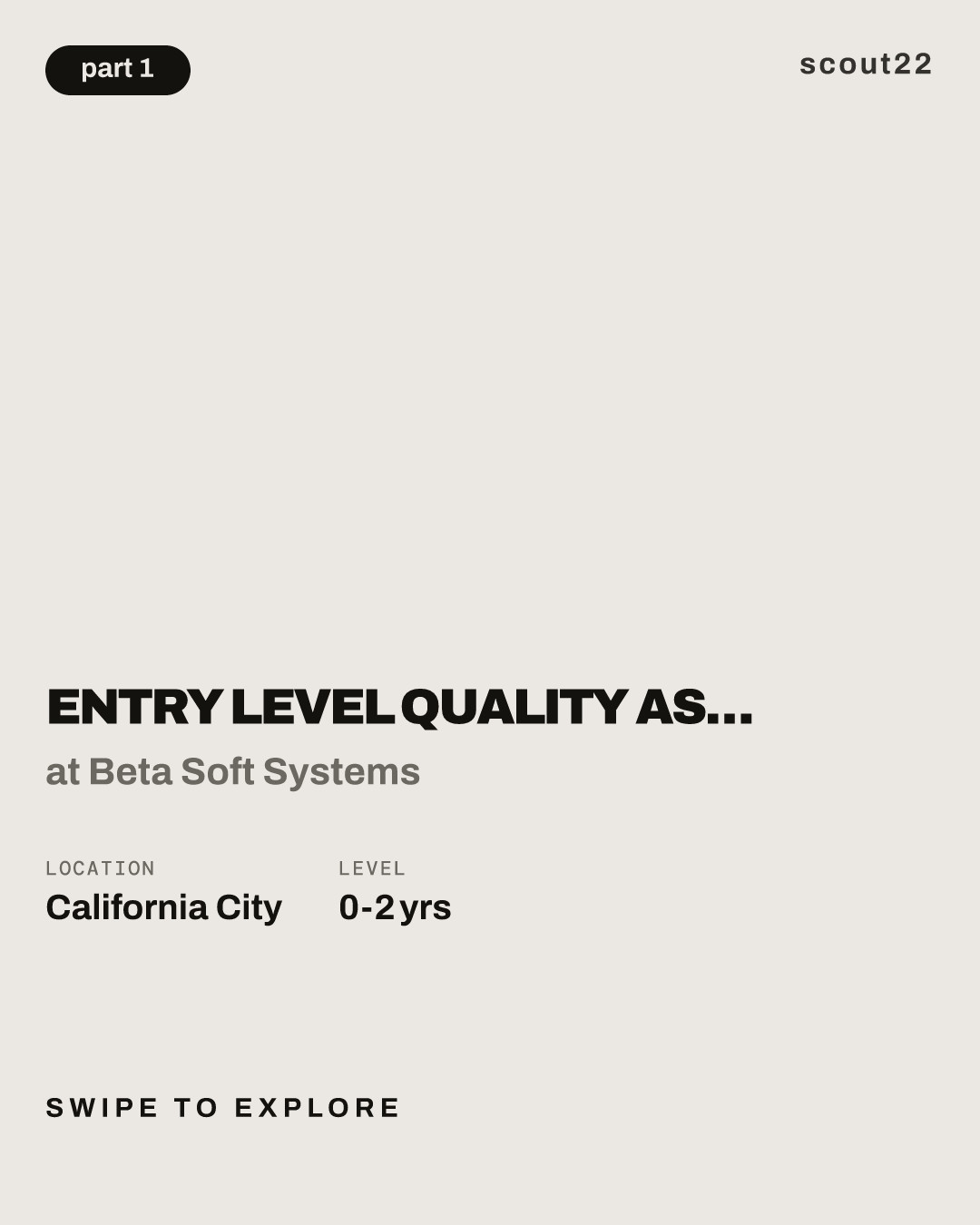 Entry Level Quality Assurance-White Box/Black Box Testers at Beta Soft Systems