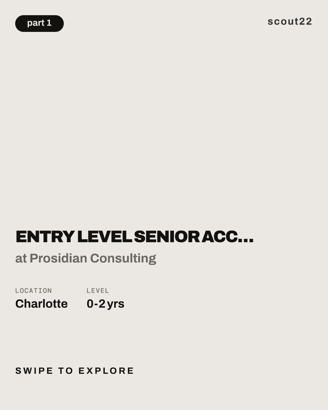 Entry Level Senior Accountant | Senior Accountant [COC0036035] at Prosidian Consulting