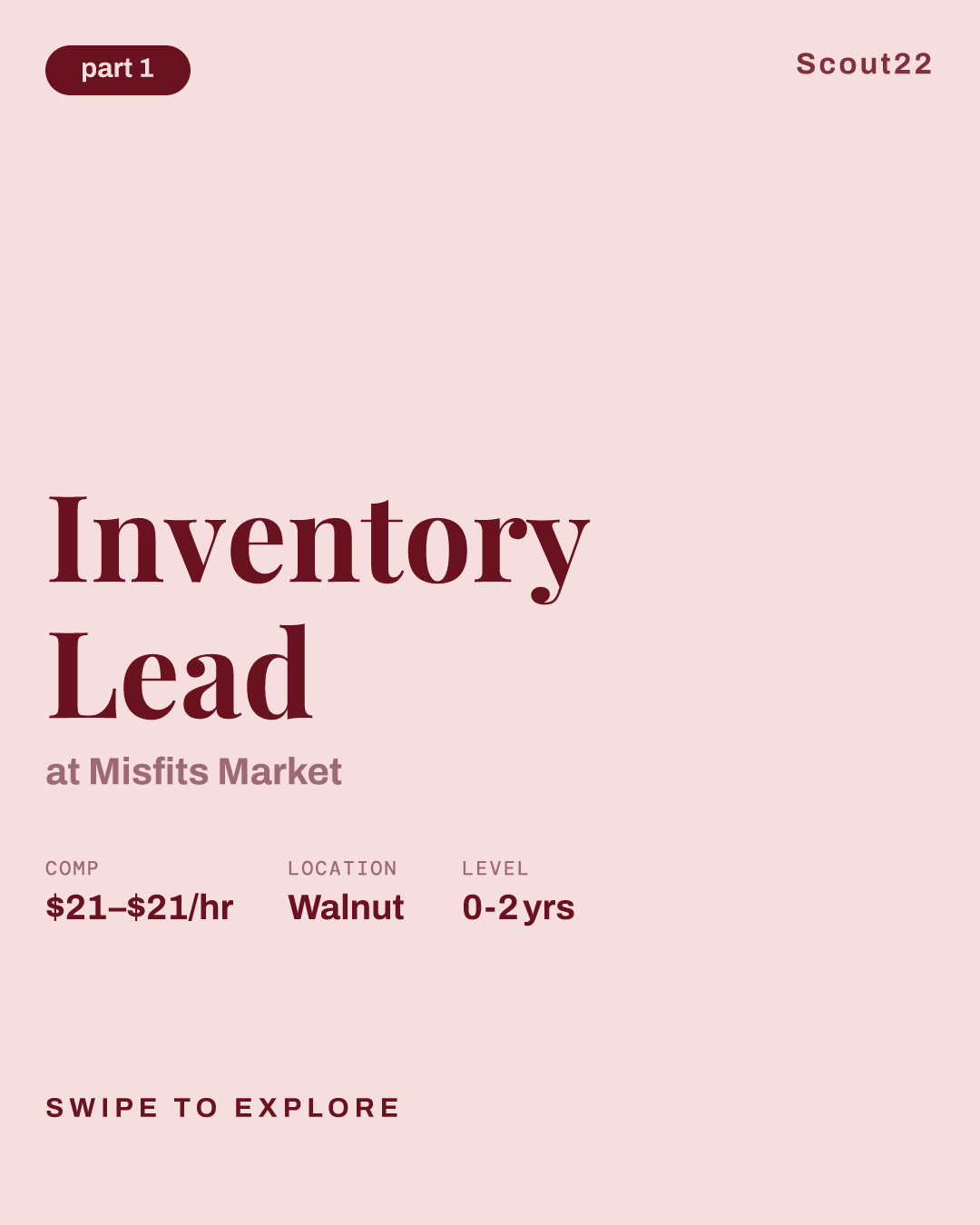 Inventory Lead at Misfits Market