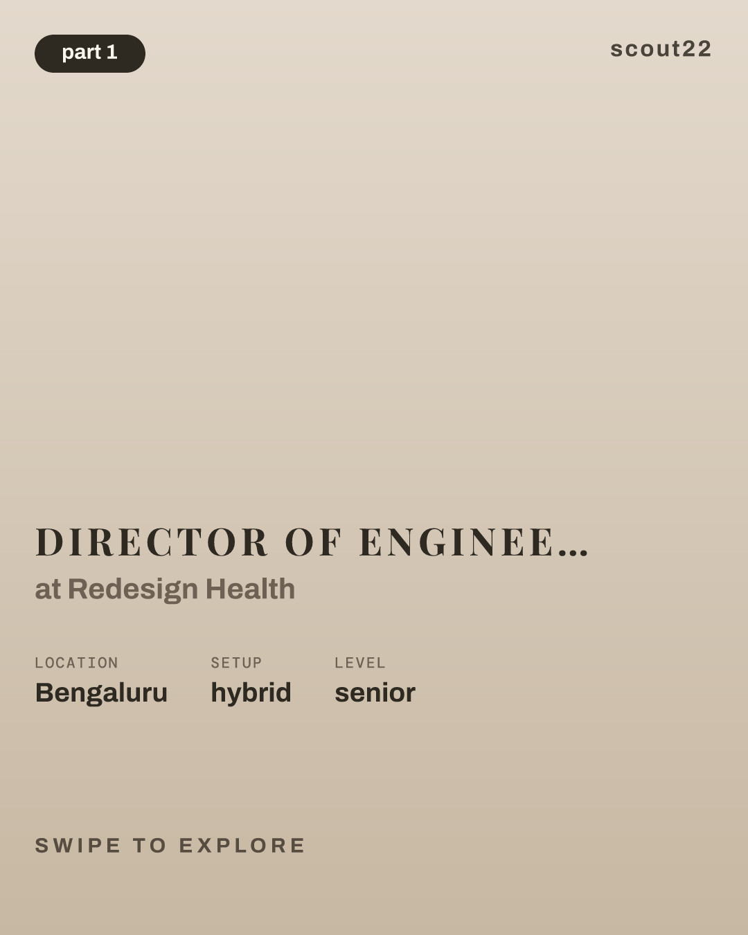 Director of Engineering, Backend and Product Engineering at Redesign Health
