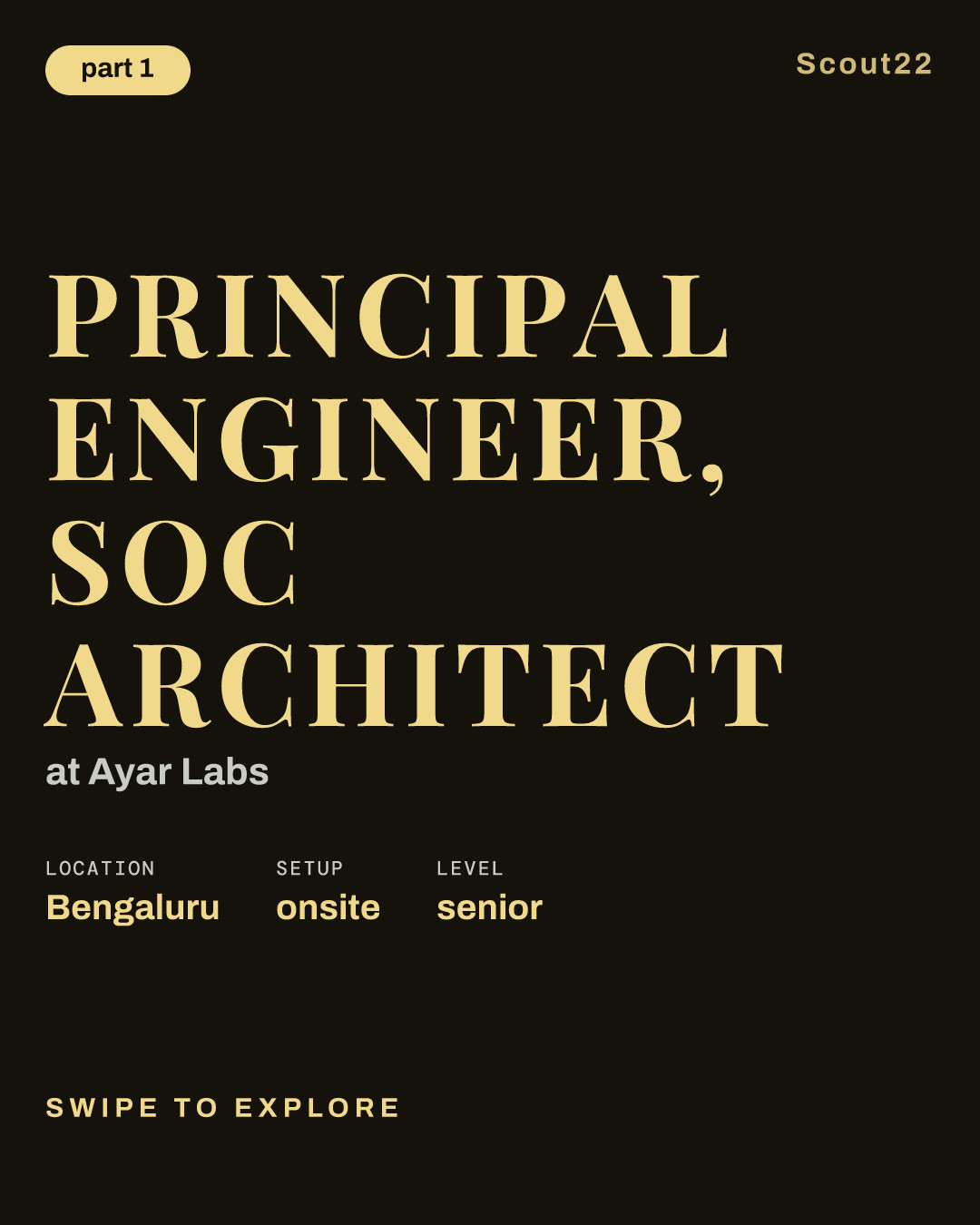 Principal Engineer, SoC Architect at Ayar Labs