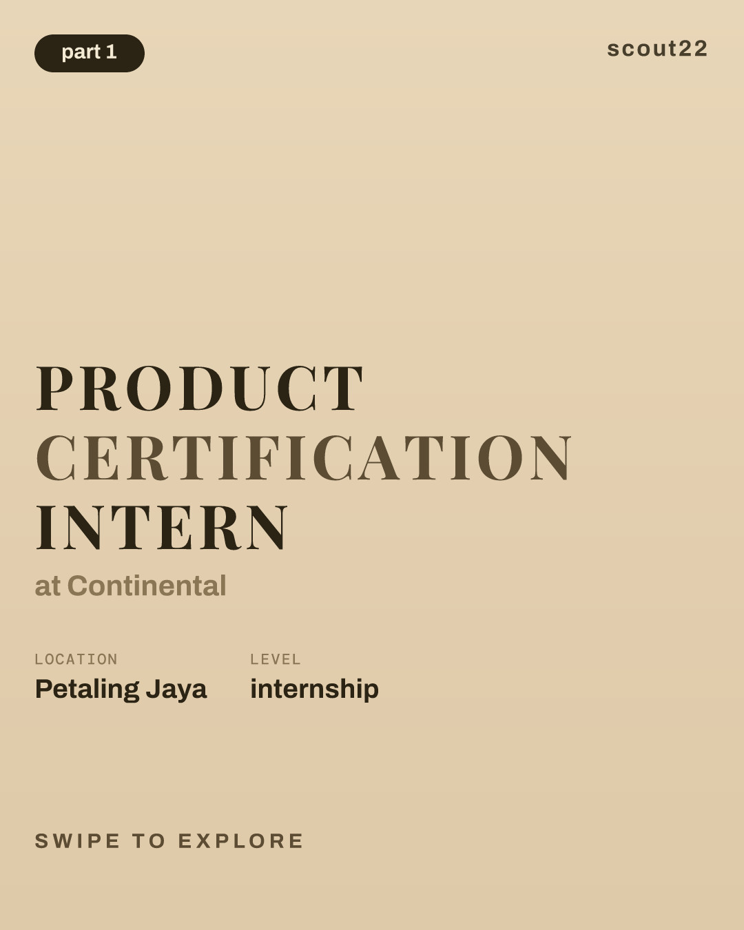 Product Certification Intern at Continental