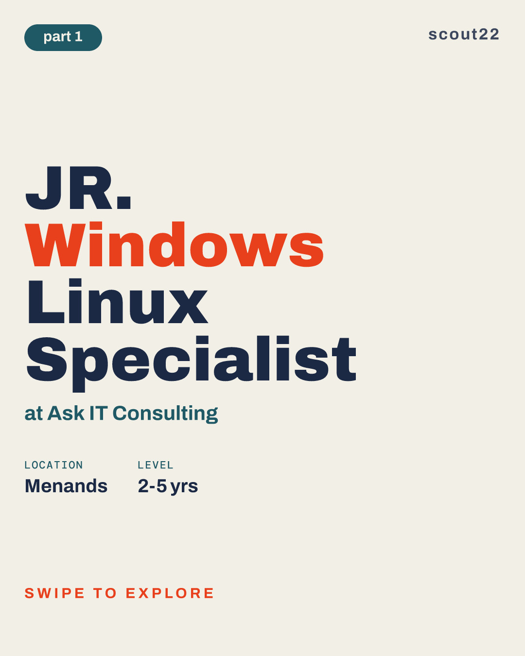 JR. Windows Linux Specialist at Ask IT Consulting