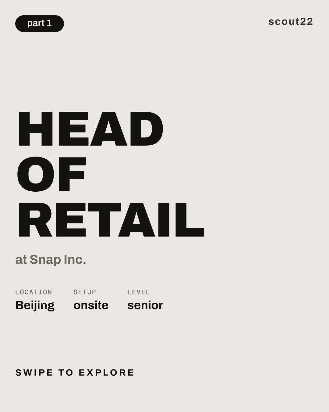 Head of Retail at Snap Inc.