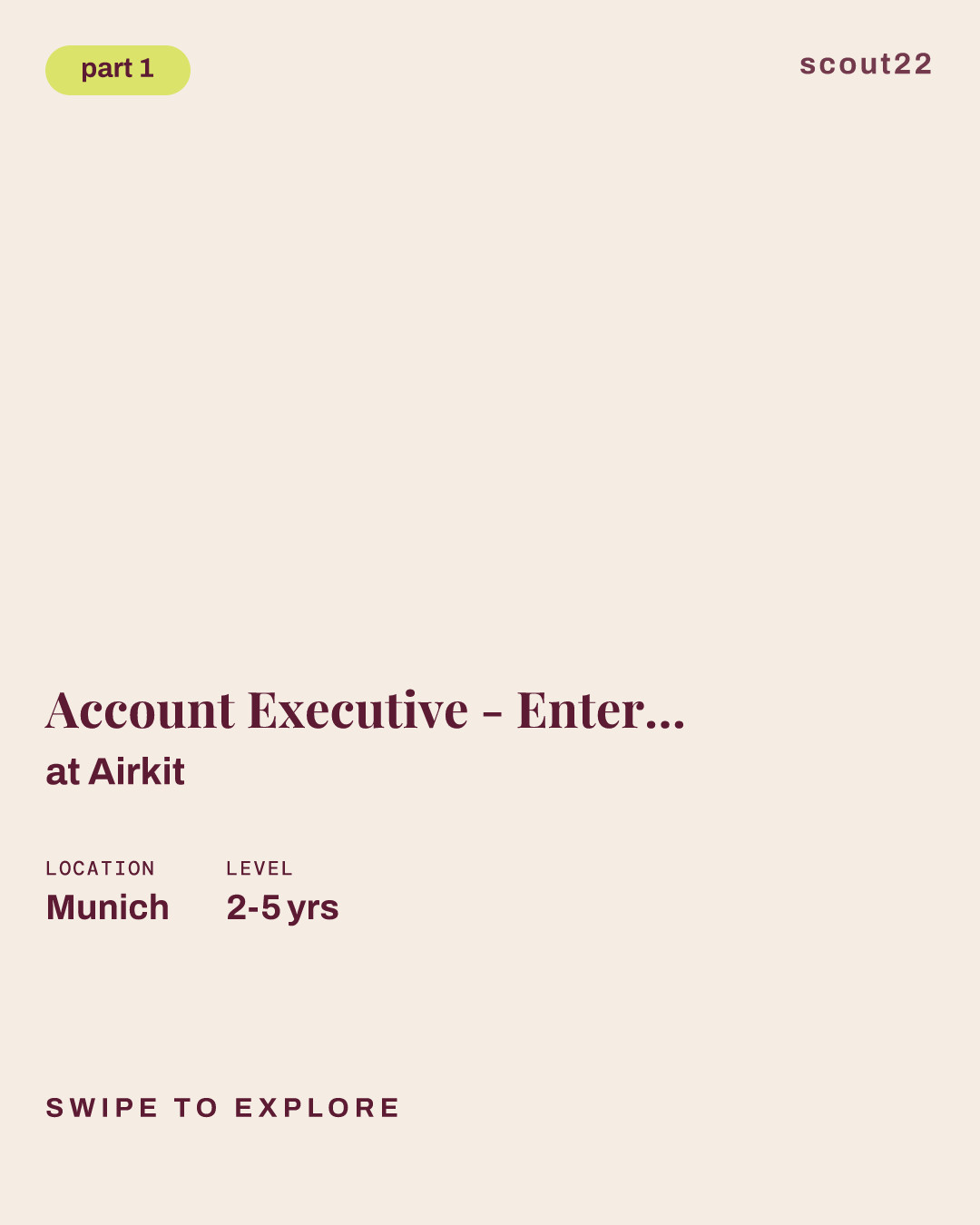 Account Executive - Enterprise Germany - Media & Communication at Airkit
