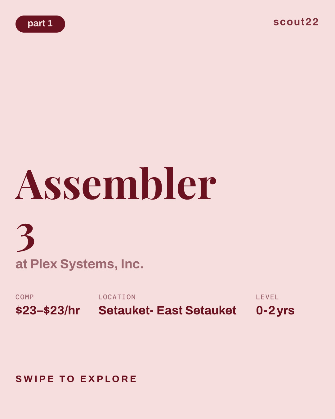 Assembler 3 at Plex Systems, Inc.