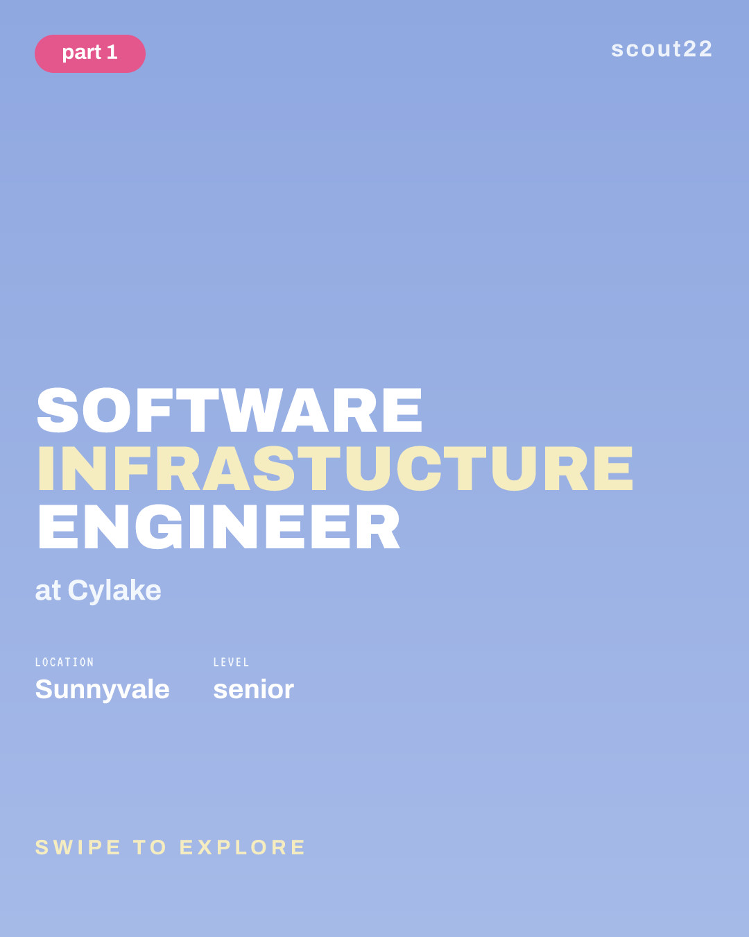 Software Infrastucture Engineer at Cylake