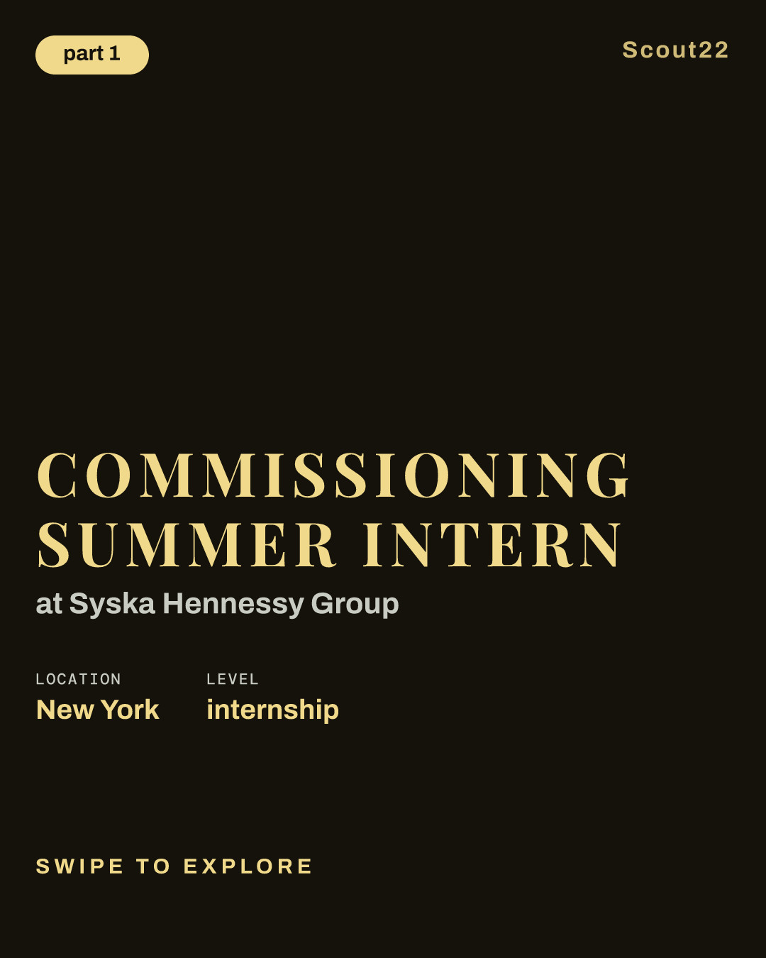 Commissioning Summer Intern at Syska Hennessy Group