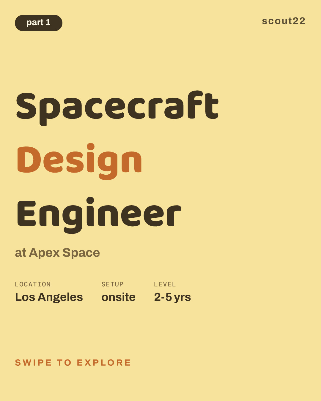 Spacecraft Design Engineer at Apex Space