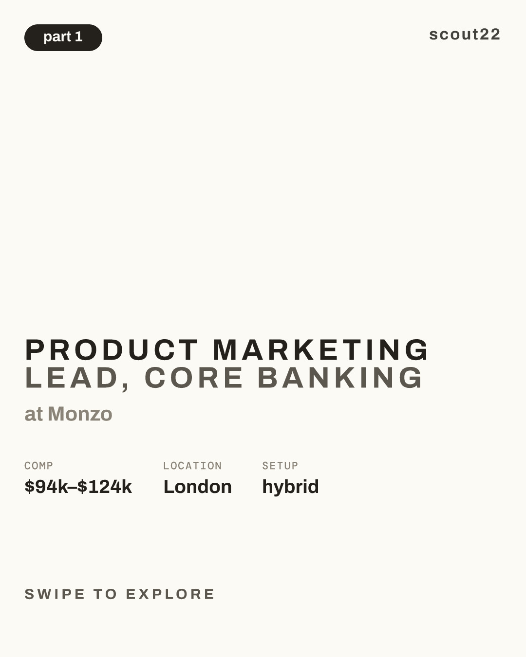 Product Marketing Lead, Core Banking at Monzo