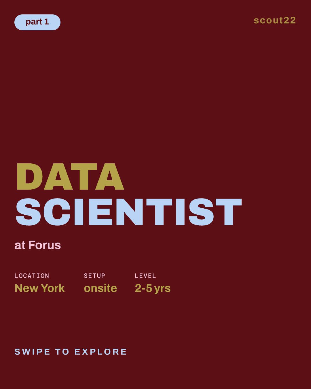 Data Scientist at Forus