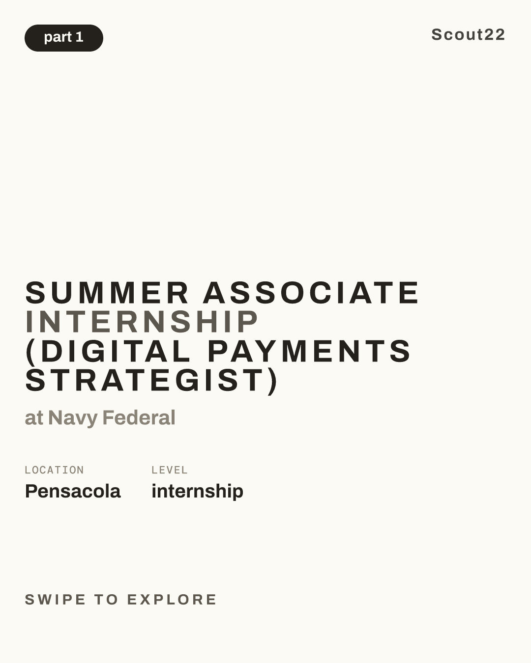 Summer Associate Internship (Digital Payments Strategist) at Navy Federal