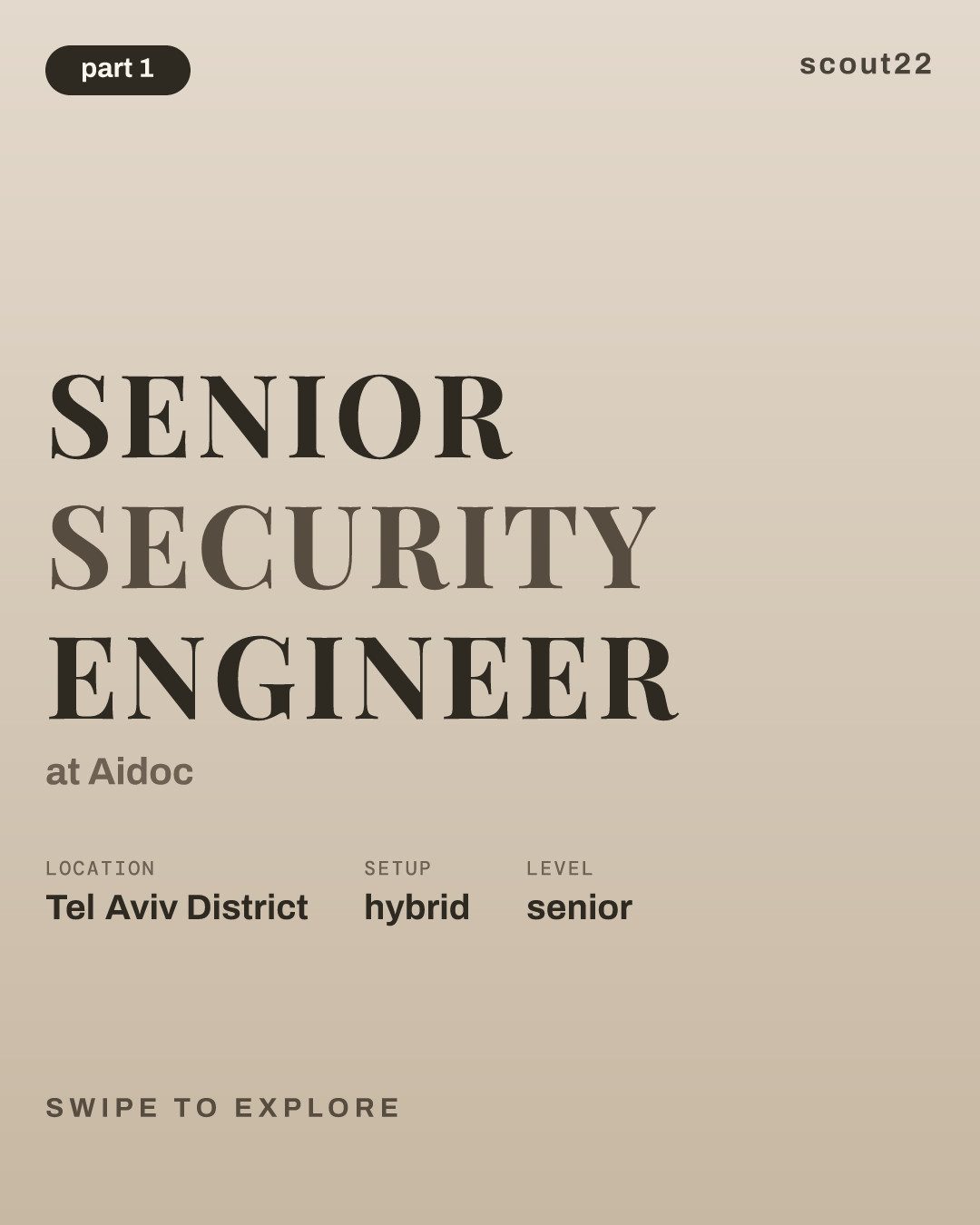 Senior Security Engineer at Aidoc
